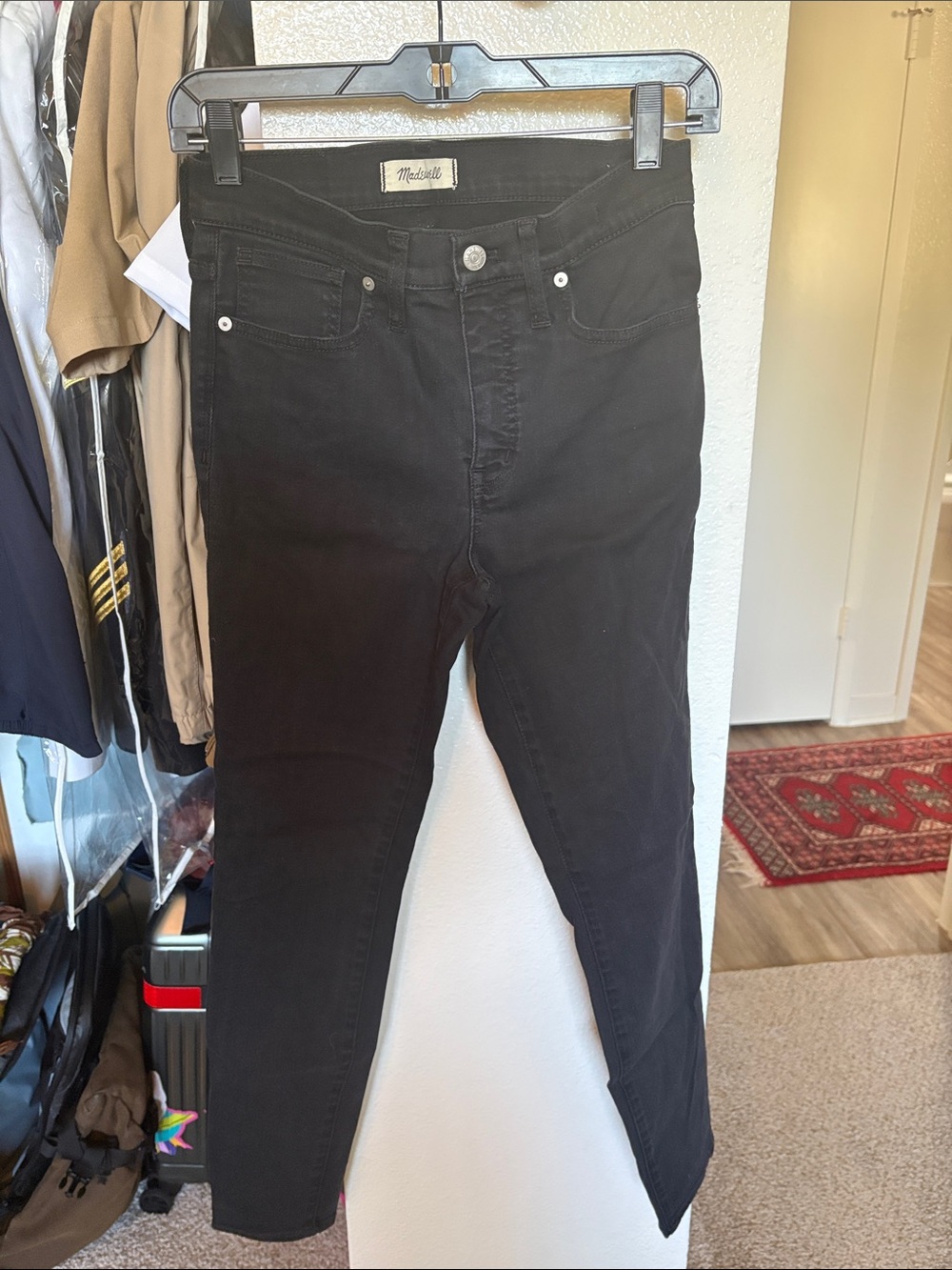 Madewell Black High-Rise Skinny Jeans - Sleek Fit